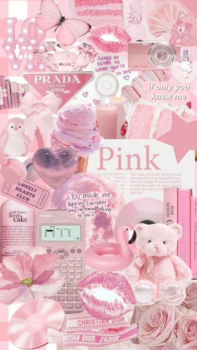 Pastel Pink Asthetic Wallpers, Kwaii Walpapers Aesthetic Pink, Pink Aesthetic Wallpaper Iphone Collage, Aesthetic Pink Wallpaper Ipad, Pink Collage Wallpaper Aesthetic, Pink Wallpers, Walpeper Pink, Phone Wallpaper Pink Aesthetic, Barbie Pink Wallpaper