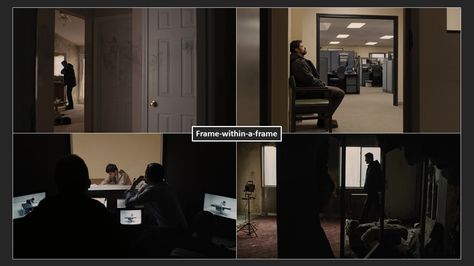 Frame within a frame - Visual Themes in Prisoners (Denis Villeneuve, 2013) Cinematography: Roger Deakins Frame Within A Frame Cinematography, Frame Within A Frame, Roger Deakins, Denis Villeneuve, A Frame, Cinematography, Sweet Home, Film, Frame