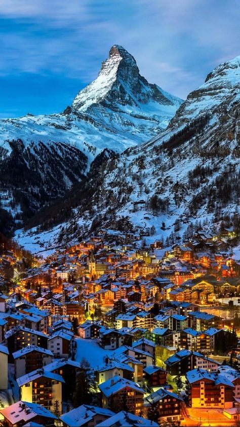 Holiday Places, Ushuaia, Zermatt, City Wallpaper, Swiss Alps, Vacation Places, Beautiful Mountains, Beautiful Places To Travel, Beautiful Places To Visit