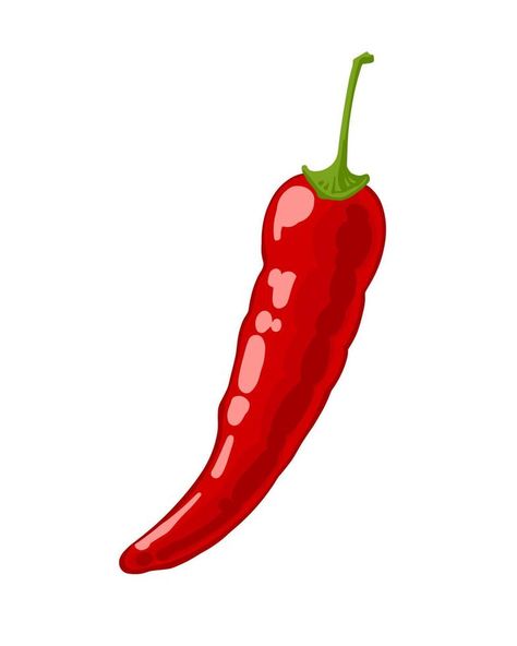 Ripe red hot chili pepper, hand drawn vector illustration isolated on white background. Healthy vegetables icons. Clipart. Red Snacks, Hand Drawn Vector Illustrations, Vector Sketch, Red Hot Chili Peppers, Hand Drawn Vector, Hot Chili, Healthy Vegetables, Chili Pepper, Stuffed Hot Peppers