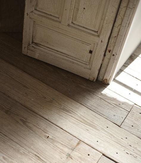 Scaffold board flooring Reclaimed Floorboards, Scaffolding Wood, Barn Remodel, Ranches Living, Cracked Paint, Pale Wood, Scaffold Boards, Wood Parquet, Cottage Inspiration