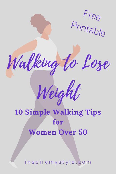 10 simple brisk walking tips for women over 50. Yes, you can walk for fitness as a woman in midlife as part of a healthy lifestyle. Free printable and helpful video, too #brisk #walkingtips #womenover50 #free #printable #video #exercise #fitness #healthylifestyle #ideas Free Diet Plans For Women Over 50, Leg Exercises At Home For Women Over 50, Excercise Routine, Walking Tips, Walking Program, Over 50 Fitness, Walking Challenge, Walking Plan, Brisk Walking