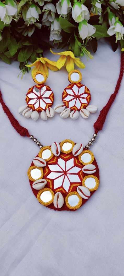 Navratri special jewellery
Fabric jewellery
Sell jewellery
Handmade jewellery Navaratri Jwellary Handmade, Mirror Work Jewellery Diy Jewelry, Handmade Mirror Jewellery, Handmade Navratri Jewellery, Diy Navratri Jewellery, Navratri Handmade Jewellery, Navratri Jewellery Handmade Necklace, Navratri Jwellery Ideas, Navaratri Jewellery