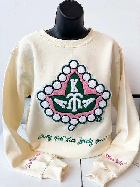 Alpha Kappa Alpha Sorority Gifts, Alpha Kappa Alpha Christmas, Alpha Kappa Alpha Jackets, Alpha Kappa Alpha Gifts, Alpha Kappa Alpha Shirt, Alpha Kappa Alpha Clothing, Aka Apparel, Alpha Kappa Alpha Paraphernalia, Pearl Outfit