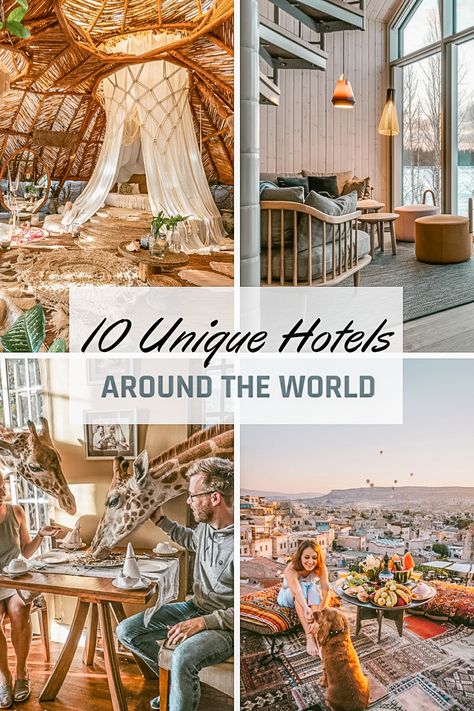 Unique Hotels The World, Amazing Hotels Of The World, The Best Hotels In The World, Luxury Places To Travel, Most Beautiful Hotel Rooms, Most Beautiful Hotels In The World, Coolest Hotels In The World, Crazy Hotels, Best Hotels In The World
