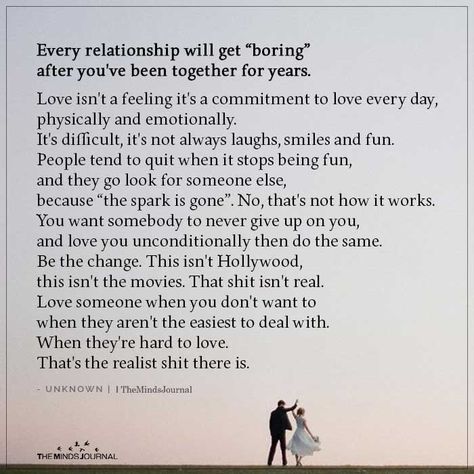 Every Relationship will get “Boring” https://themindsjournal.com/every-relationship-will-get-boring/ Respect Relationship, Respect Relationship Quotes, Relationship Quotes Marriage, Billy B, Stages Of Love, Being In Love, Relationship Lessons, Love You Unconditionally, Bad Relationship