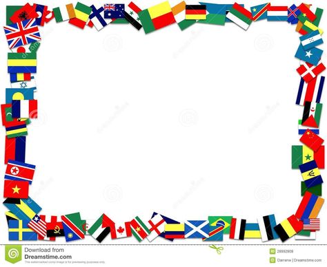 Reading around the World Clip Art | Flag Frame Royalty Free Stock Photos - Image: 28992808 European Day Of Languages, Flag Frame, World Flags, Flag Template, Different Flags, Africa Flag, Wall Hanging Craft Ideas, Hanging Craft Ideas, International Flags