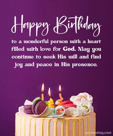 130+ Christian Birthday Wishes and Bible Verses | WishesMsg Birthday Blessings Christian Man, Happy Birthday Spiritual, Biblical Birthday Wishes, Happy Birthday Religious, Christian Happy Birthday Wishes, Christian Birthday Greetings, Blessed Birthday Wishes, Happy Birthday Pastor, Spiritual Birthday Wishes