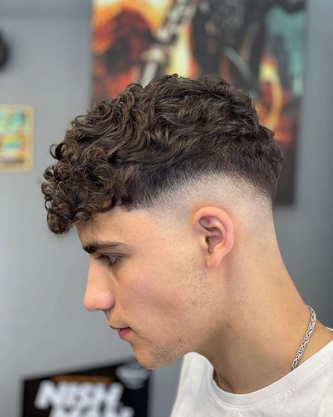 Have you got curly hair and looking for a new style to call your own? Check out 18 of the best low fade curly hair styles for men and take your pick. Click the article link for more photos and inspiration like this // Photo Credit: Instagram @theacidbarbershop // #curlyfade #curlyfadehair #dropfade #fadehaircut #lowcurlydropfade #lowfade #lowfadecurlyhair #lowfadecurlyhaircut Drop Fade Haircut Curly Hair, Lowfade Taper Curly Hair, Best Haircut For Curly Hair Men, Mid Fade Haircut Curly Hair, Mid Fade With Curly Hair, Best Curly Haircuts For Men, Men’s Curly Fade, Low Skin Fade Curly Hair, Mens Curly Fade