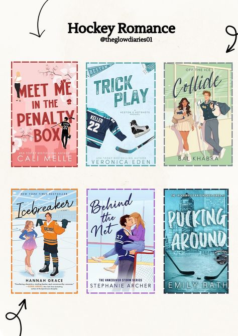 Hockey Romance Books, Romance Book Series, Romance Book Club, Sports Romance Books, Hockey Romance, Book Reading Journal, Teenage Books To Read, Romance Series Books, Books Romance