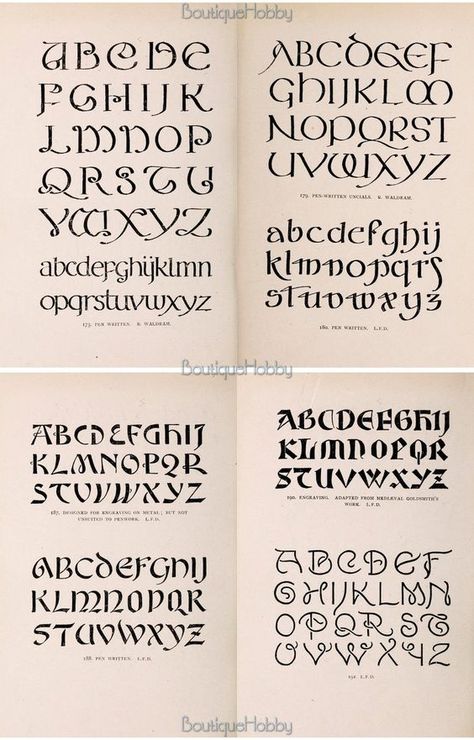 Aesthetic Alphabet, Book Calligraphy, Book Font, Victorian Lettering, Calligraphy Letters Alphabet, Lettering Styles Alphabet, Unique Lettering, Art Alphabet, Writing Fonts
