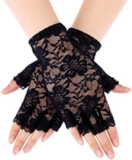 Wedding Gloves, Floral Gloves, Flapper Accessories, Lace Fingerless Gloves, Short Gloves, Flapper Costume, Lace Gloves, Elegant Accessories, Fashion Pattern
