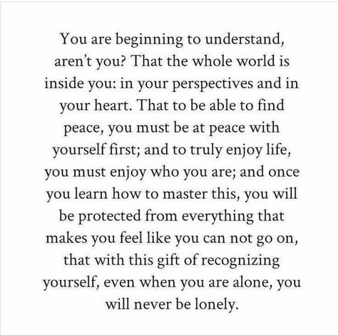 It took me a long time to realize this but now that I do I know no matter what happens I'll be just fine. Inspirerende Ord, Fina Ord, Visual Statements, New Energy, Pretty Words, Enjoy Life, Great Quotes, Inspirational Words, Words Quotes