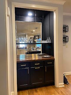 Closet To Bar Ideas, Converting Closet To Coffee Bar, Closet Dry Bar Ideas, Closet Turned Into Coffee Bar, Closet Mini Bar, Closet To Wet Bar, Convert Closet To Bar, Turn A Closet Into A Bar, Diy Closet Bar