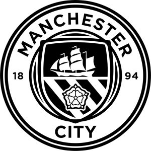 Manchester City FC Logo Vector Borussia Dortmund, Manche, Dortmund, Man City Logo, Man City Badge, Premier League Logo, Manchester City Logo, Logo Club, Football Coloring Pages