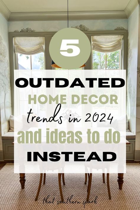 home decor trends to avoid Timeless Living Room Decor, 2024 Home Decor Trends, Farmhouse Decor Trends, 2024 Home Decor, Teal Living Room Decor, Wall Decor Trends, Latest Decorating Trends, Popular Home Decor, Remodeling Trends