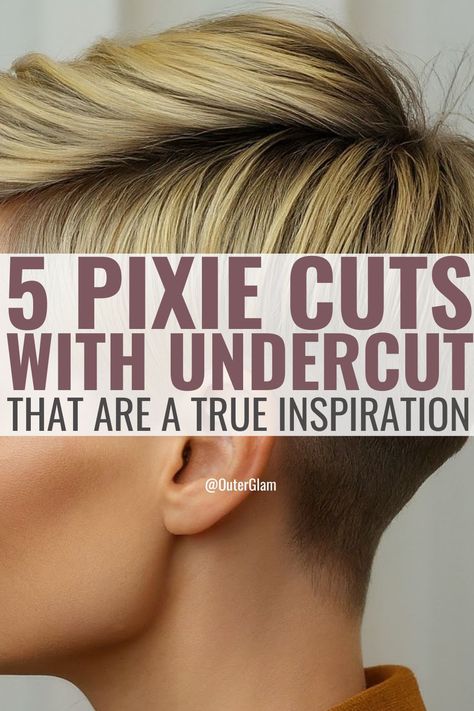 Whether you're considering a bold new look or simply seeking inspiration, these 5 pixie cuts with undercut are a true inspiration. If you're trying to find the perfect hairstyle that exudes confidence and style, this article is for you. Discover versatile pixie cuts that incorporate edgy undercuts, offering a blend of chic and daring flair.