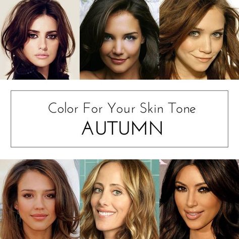 Best Colors for: Warm Autumn, Soft Autumn, & Deep Autumn Skin Tones - especially near the face