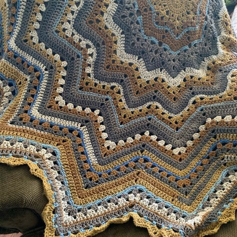 Amigurumi Patterns, Couture, Simple Crochet Afghan, 6 Day Star Blanket Crochet, Crochet Star Blanket, Quick Crochet Blanket, Modern Haken, Crochet Star Patterns, Crochet Afghan Patterns