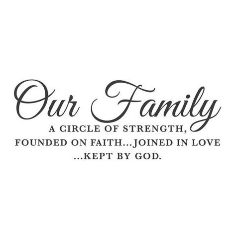 Bible Quotes About Family Strength. QuotesGram by @quotesgram Short Quotes, Familia Quotes, Spiritual Tattoo, Family Love Quotes, Life Quotes Love, About Family, Wall Quotes Decals, A Circle, Quotes About Strength