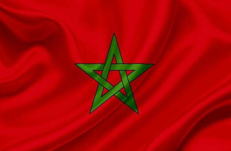 Moroccan flag Moroccan Flag Aesthetic, Morroco Flag, Morocco Football, Bday Background, Liechtenstein Flag, Moroccan Flag, Military Salute, Plats Ramadan, Art Marocain