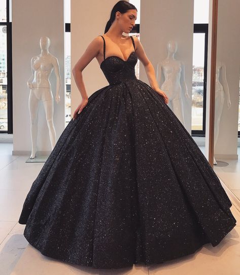 femme fatale on Twitter: "Lia Stublla | black gowns… " Quince Dresses, Prom Dresses Corset, Sequin Ball Gown, Formal Ball Gown, Dresses Ball Gown, Sequin Prom Dress, Elegant Prom Dresses, Formal Party Dress, Beauty Dress