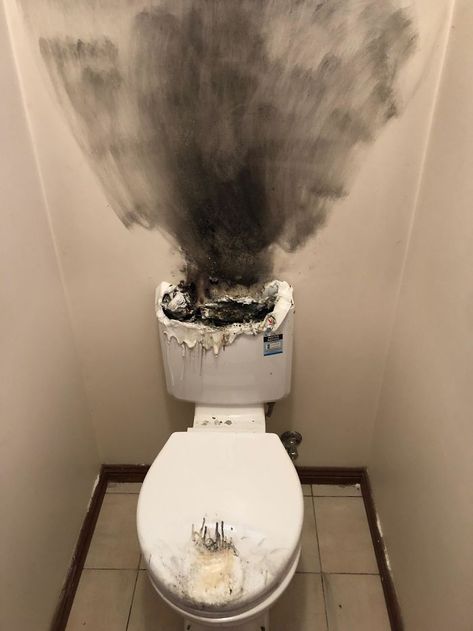 Tenants Called Today To Tell Me The Toilet Wouldn’t Flush, Plumber Turned Up To This Beteg Humor, Construction Fails, Christmas Is Over, Silly Jokes, Home Quotes And Sayings, Morning Humor, Telling Stories, Epic Fails, Having A Bad Day