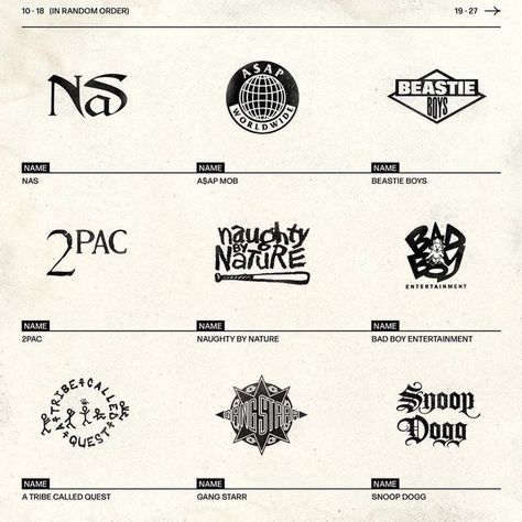 Logos, Hiphop Logo, Mob Tattoo, Bad Boy Entertainment, Hip Hop Tattoo, Hip Hop Logo, Record Label Logo, Asap Mob, Hip Hop Aesthetic