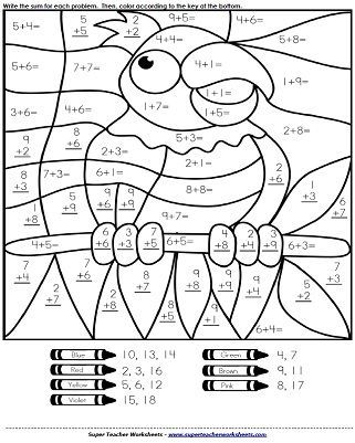 FREE Printable Parrot Addition Coloring Page | Homeschool Giveaways Oppgaver For Barn, Maths Colouring Sheets, Addition Coloring Worksheet, Coloring Worksheets For Kindergarten, Christmas Math Worksheets, Fun Math Worksheets, Shapes Worksheet Kindergarten, Math Mystery Picture, Math Coloring Worksheets