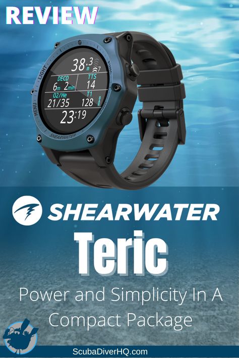 Shearwater Teric Dive Computer Review Scuba Diving, Spear Fishing, Technical Diving, Dive Computers, Scuba Diving Equipment, Scuba Diving Gear, Diving Equipment, Diving Gear, Garmin Watch