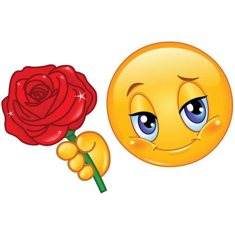 Roses are red, violets are blue, Facebook is fun, and our smileys are too! Ok, don’t send any corny poems! Instead, send along this lovely Facebook smiley with her beautiful red rose! Emoticon Love, Bisous Gif, Images Emoji, Emoticon Faces, Emoji Meme, Love Smiley, Sms Text Message, Emoji Symbols, Emoticons Emojis