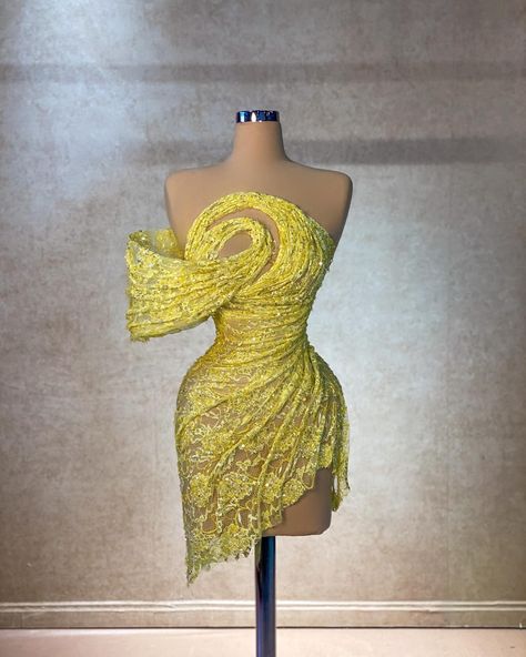 You can tell we love yellow💛 Couture, Imvu Outfits Ideas Cute, Interview Style, Long Formal Gowns, Long Cocktail Dress, Graduation Project, Dream Dresses, Luxury Dresses, Latest African Fashion Dresses