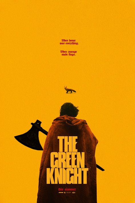 Film Posters Art, Green Knight, Best Movie Posters, Film Poster Design, Plakat Design, Movie Covers, Movie Posters Design, Cinema Posters, Alternative Movie Posters
