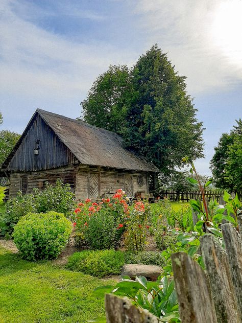 Eastern European summer vibes village town europe Nature, Eastern European Cottage, Easter European Aesthetic, Lithuanian Village Aesthetic, European Small Town, Eastern Europe Village Aesthetic, European Village Aesthetic, Eastern European Village, East European Aesthetic