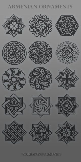 Armenian Pattern Design, Armenian Pattern, Armenian Design, Armenian Ornaments, Armenian History, Armenian Alphabet, Armenian Culture, Aztec Culture, Māori Culture