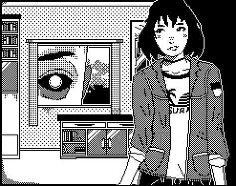 WORLD OF HORROR (@panstasz) | Twitter World Of Horror Game Art, World Of Horror Game, Pixel Art Comic, Pixel Horror Art, Horror Games Aesthetic, Horror Pixel Art, Pixel Art Horror, Pixel Horror, World Of Horror