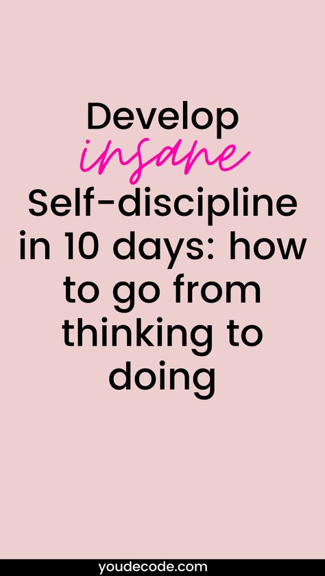 Self Discipline Tips, Develop Self Discipline, Discipline Tips, Discipline Quotes, Will Power, Losing 40 Pounds, Power Amp, Self Confidence Tips, Confidence Tips