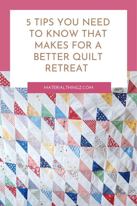 Gifts For Quilt Retreats, Sewing Retreat Ideas, Quilt Retreat Themes, Quilting Retreat Ideas, Quilt Retreat Packing List, Sewing Retreat Favors, Scrapbook Retreat Gifts, Quilt Retreat Games, Quilt Retreat Ideas