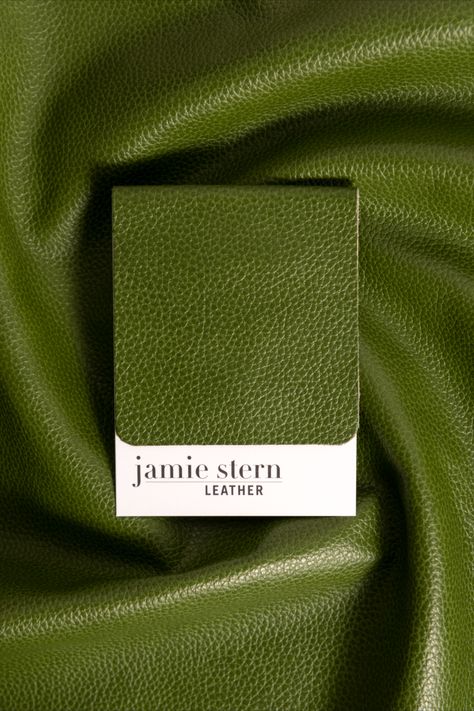 Available in 31 standard colors (including Ficus), Metro is a sophisticated upholstery leather with a hand-tipped finish that accentuates its naturalistic grain and looks absolutely beautiful in bright, primary hues and muted neutrals alike. Technical Illustrations, Leather Product Photography, Green Leather Texture, Leather Fabric Texture, Leather Swatches, Leather Aesthetic, Leather Upholstery Fabric, Leather Background, Technical Illustration