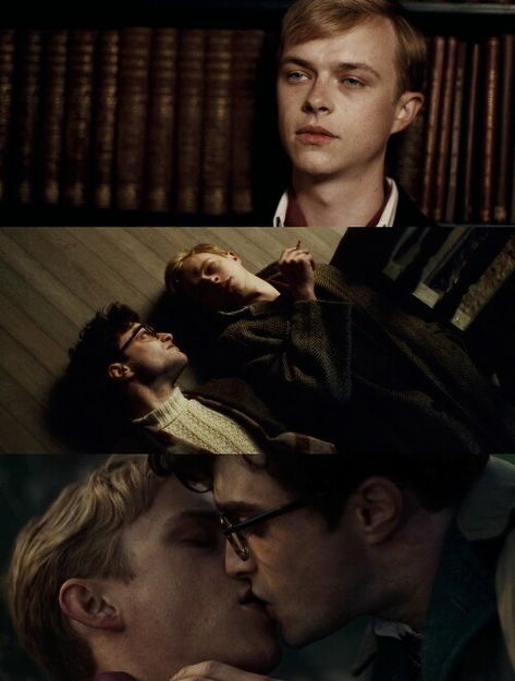 Dane DeHaan as Lucien Carr and Daniel Radcliffe as Allen Ginsberg in Kill Your Darlings Lucien Carr, Jack Huston, Kill Your Darlings, Everything I Wanted, All The Bright Places, Dane Dehaan, Allen Ginsberg, Gay Aesthetic, Amor Gay