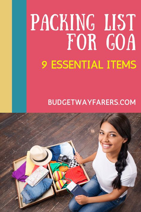 Making a good packing list for Goa is important. Make sure you pack the top 10 items that will prove hugely useful to you. Things to carry for Goa should comprise of value, comfort and fad. You will enjoy your Goa trip only if you're reasonable with the items to pack for Goa.  #GoaPackingList #ThingsToPackForGoa #ItemsToCarryToGoa #WhatToPackForGoa Weekend Packing List, Goa Trip, Goa Travel, Weekend Packing, Budget Friendly Travel, See You Around, Essential Items, Beach Lovers, Travel Blogs