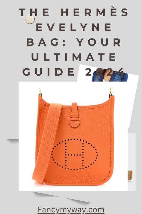 Hermès Evelyne bag Evelyn Hermes Bag, Evelyne Hermes, Hermes Crossbody Bag, Hermes Evelyn Bag, Hermes Evelyne Iii, Hermes Evelyn, Fancy Gift Ideas, H Logos, Bag Stand