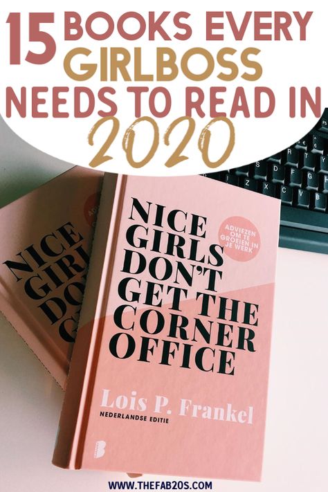 15 Amazing Books Girlbosses should read! These girlboss books are amazing and should be . on your TBR stack for 2020! Must read books 2020. Books for career woman #books #girlboss Girlboss Books, Girl Boss Book, Books To Read For Women, Books You Should Read, Neuer Job, Personal Development Books, The Desk, Business Books, Best Books To Read