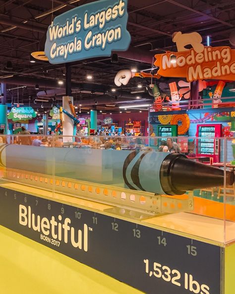 Visiting Crayola Experience Orlando is our favorite indoor family activity to beat this Florida heat! {ad} 🌈🖍️ There are so many hands on activities like creating your own crayon, coloring Scribble Scrubbies, drip art, melt and mold your very own shaped crayon, and my favorite - the kaleidoscope plus there’s even more including a huge playground and snacks! 🖍️ 📍 Crayola Experience Orlando - located in the Florida Mall 💰Save $5 OFF full-price General Admission tickets with promo code: CEFun... Scribble Scrubbies, Huge Playground, Crayola Experience Orlando, Crayola Experience, Indoor Family Activities, Crayon Coloring, Florida Mall, Indoor Family, Drip Art