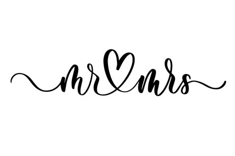 Mr. & Mrs, Calligraphy Mr And Mrs, Mr &mrs, Mr And Mrs Lettering, Mr Mrs Svg, Save The Date Fonts Calligraphy, Wedding Frame Ideas, Wedding Ideas Decoracion, Save The Date Invitation Ideas