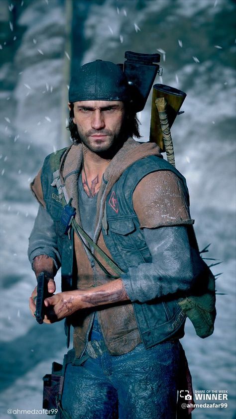 Day Gone Ps4, Deacon St John, Detailed Portrait, The Farewell, Apocalypse Aesthetic, Week Days, Comic Book Artwork, Animation Movie, Days Gone