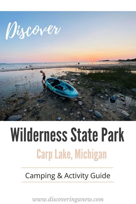 Michigan Camping, Michigan State Parks, Michigan Adventures, Night Hiking, Mackinaw City, Slice Of Heaven, Camping Guide, Star Gazing, See The Northern Lights