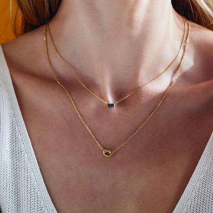 Amyo Jewelry, Layer Necklaces, Baguette Necklace, Layered Choker Necklace, Layered Chain, Layered Necklace Set, Knot Necklace, Multi Strand Necklace, Baguette Diamond