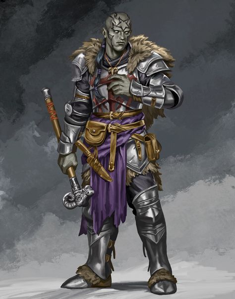 Dnd Goliath, Goliath Dnd, Caracter Design, Fantasy Races, D D Characters, Epic Games, Rpg Character, Dnd Characters, Character Portraits