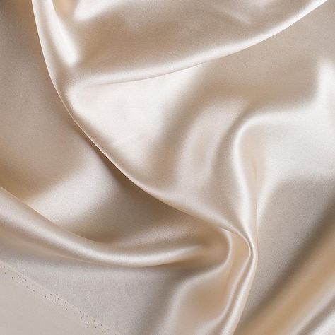 Introducing a top quality Premium Tapioca Silk Charmeuse made especially for Mood. Of a medium weight, this superb silk features an exquisite drape along with a lovely sheen. Silk charmeuse fabrics are the ideal material for classic gowns, dresses, blouses, and lingerie. They make superior linings as well. Available in 95+ attractive shades. 

Note: Dye lots are subject to change up to 10% in either direction. Ordering swatches is HIGHLY recommended for these products. 헬로키티 배경화면, Fabric Photography, Silk Stockings, Cream Aesthetic, Silk Outfit, Mood Fabrics, Dress Forms, Beige Aesthetic, Silk Charmeuse